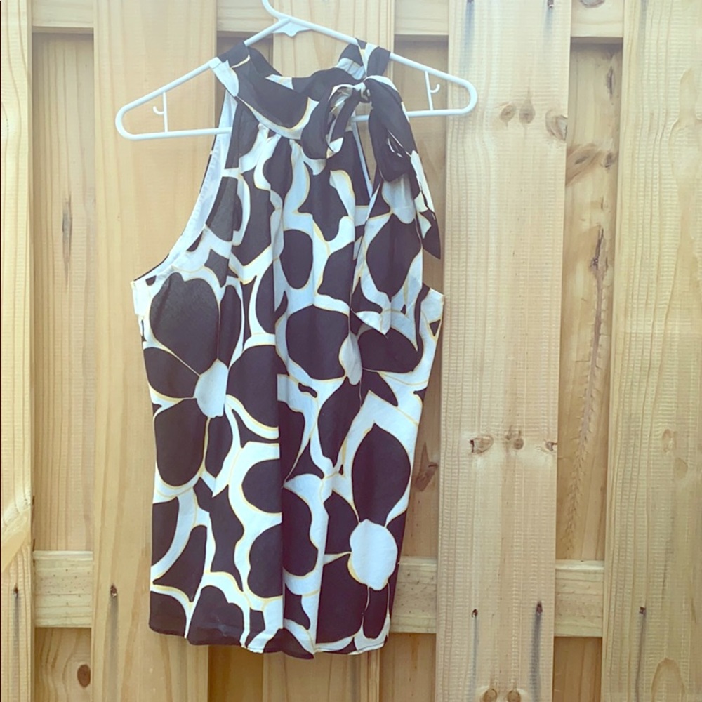 INC high neck sleeveless ties